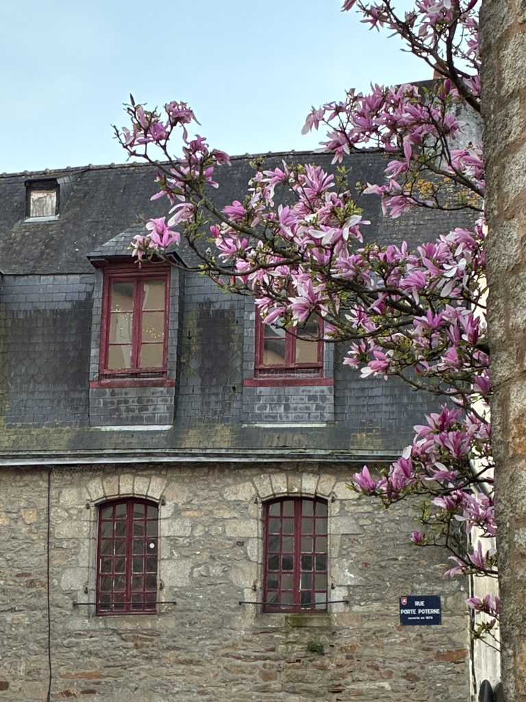 Maison ancienne en pierre près de la porte Poterne à Vannes